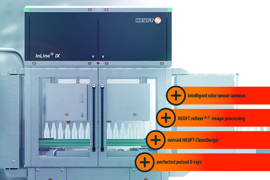 X-ray empty bottle inspector: Detection reliability in series